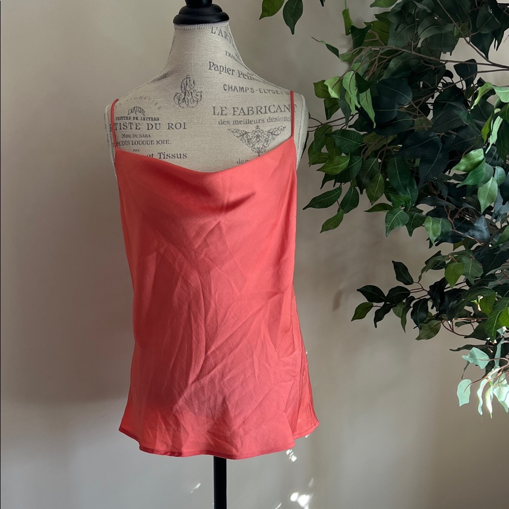 Ro & De Vibrant Coral Camisole